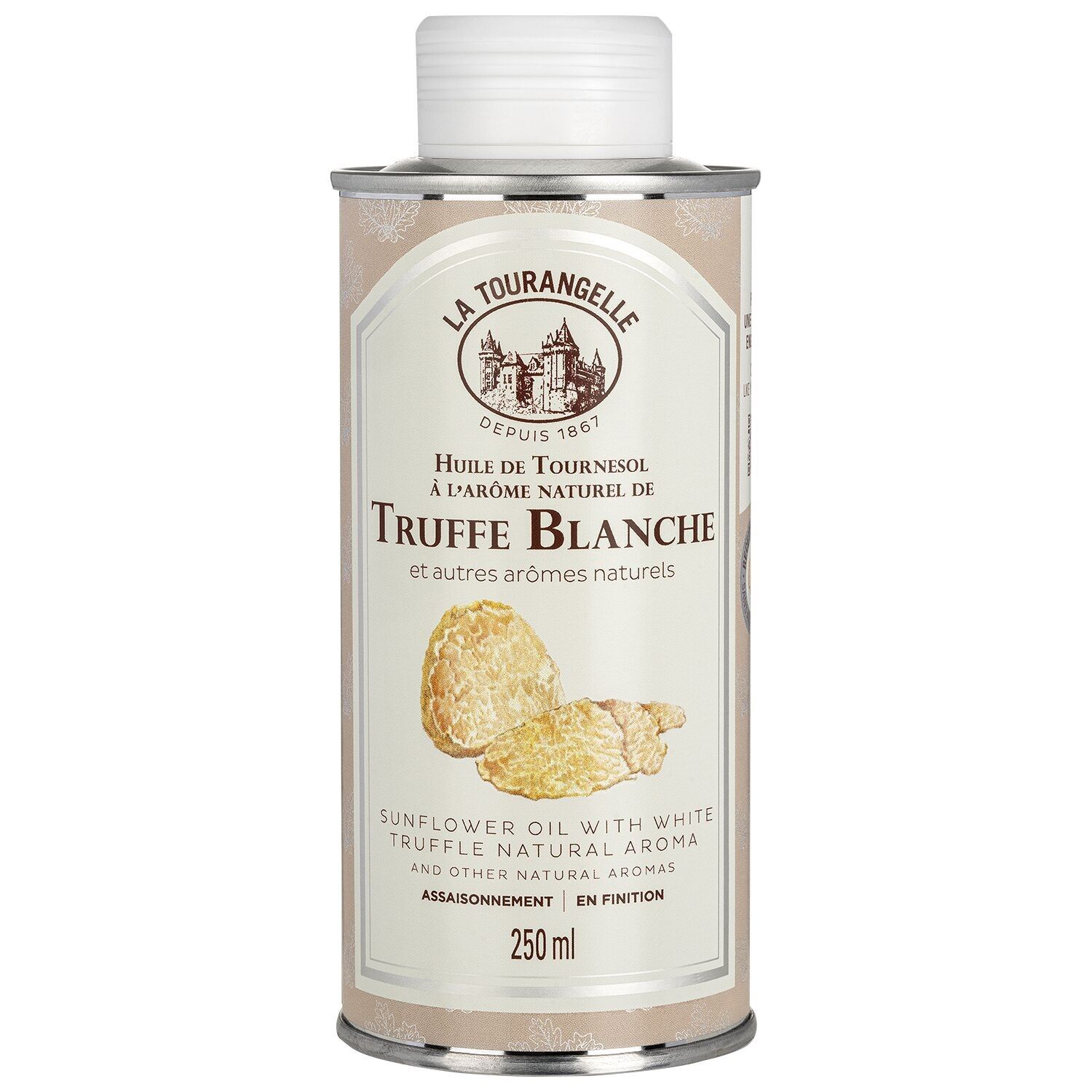 Olio all'aroma naturale di Tartufo Bianco - 250ml