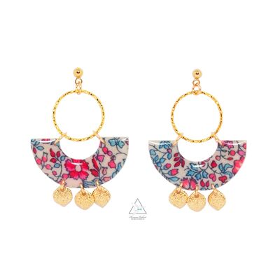 Pendientes JASMINE - Katie & Millie Blue Pink