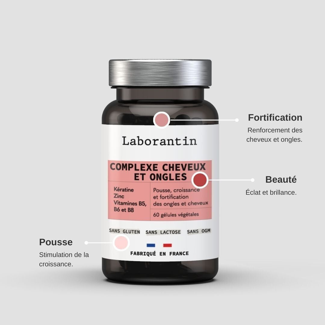 Complément alimentaire - COMPLEXE CHEVEUX ET ONGLES