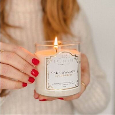 Love Cake - Candle and Jewel