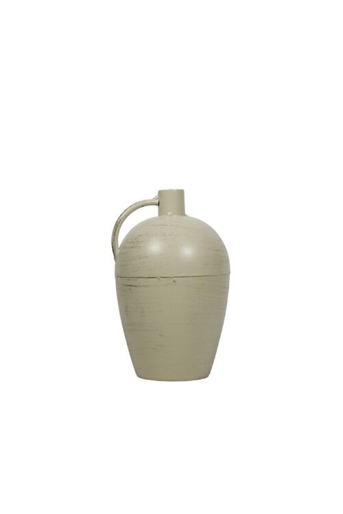 Vase Jug Satina Antique White