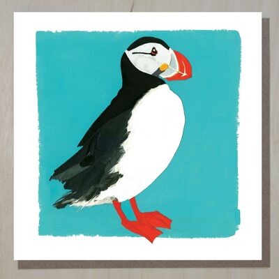 WND226 paper puffin card