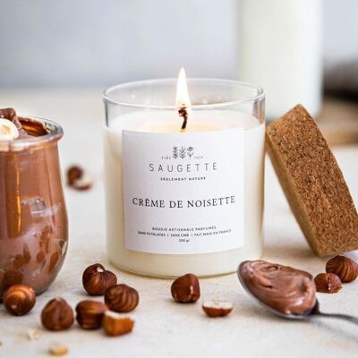 Crème de noisette - Bougie artisanale