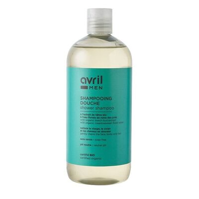 Men shower shampoo 500 ml - Certified organic