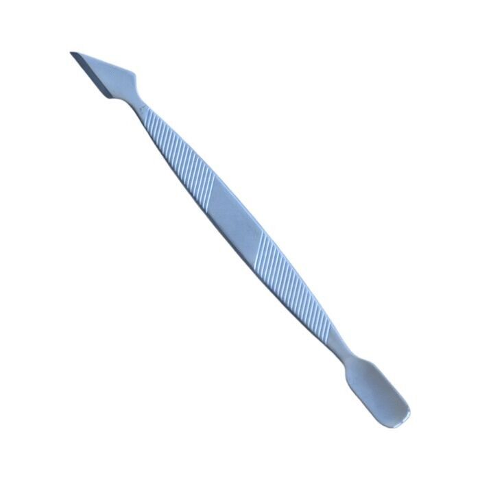 Stainless steel cuticle pusher