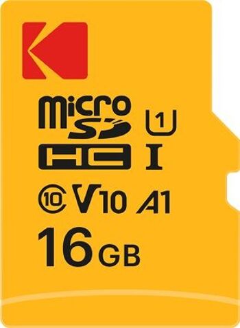 Carte Micro SD 16 Go UHS-I U1 V10 A1 microSDHC/XC - Carte Mémoire Micro SD - Vitesse de Lecture 85MB/s Max - Vitesse d'Écriture 25MB/s Max - Stockage Supplémentaire pour Smartphone/Tablette 3