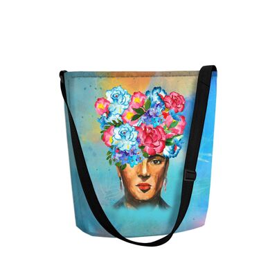 Bolso Bandolera Libera De Fieltro Funky Antracita Línea Bertoni