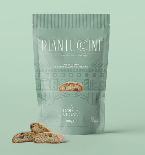 Plantuccini® Pistacchio e Cioccolato Fondente