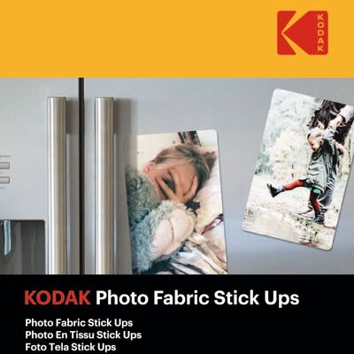 KODAK - 20 feuilles de papier photo adhésif, Format A6 (10x15cm), Impression Jet d'encre - 9891059