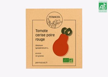 Tomate cerise poire rouge bio 1