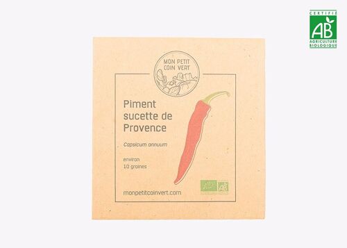 Piment sucette de Provence