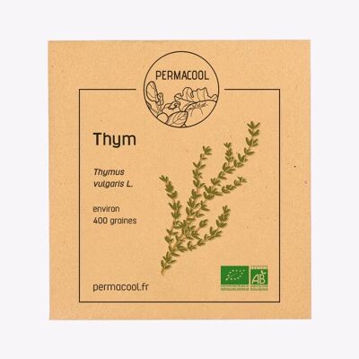 Organic common thyme