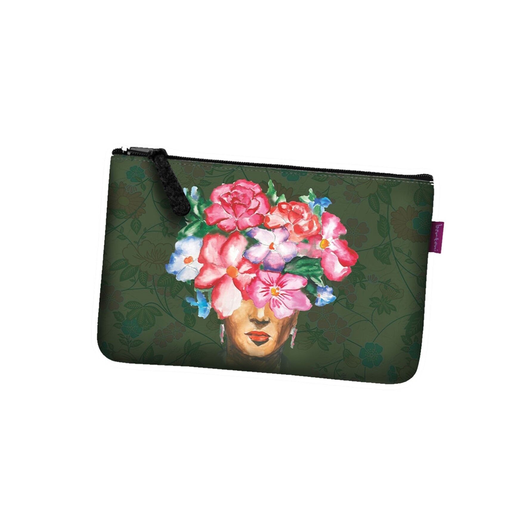 Pochette Femina De Feltro Antracita Pocket Linea Bertoni
