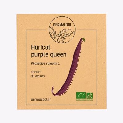 Organic Purple Queen Bean