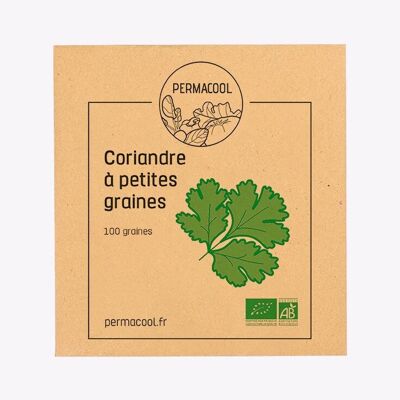 Organic small-seeded coriander