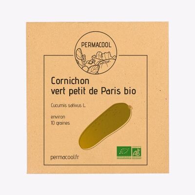 Cornichon Vert Petit De Paris
