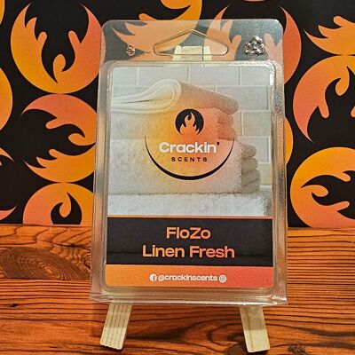 FloZora Fresh Linen Wax Clamshell