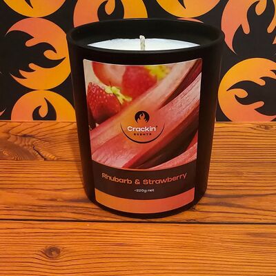 Rhubarb & Strawberry 30cl Candle