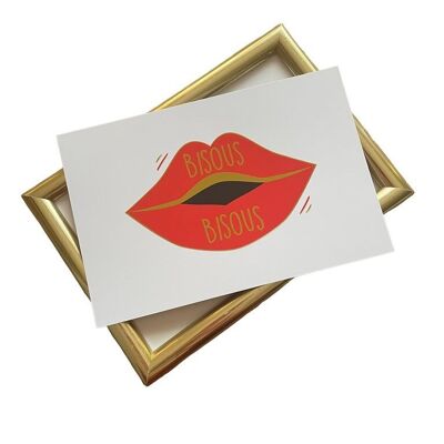 Kisses kisses card
