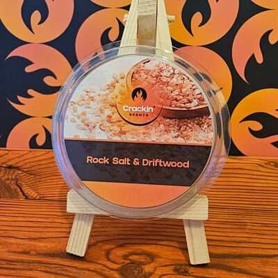 Rocksalt & Driftwood Wax Pot
