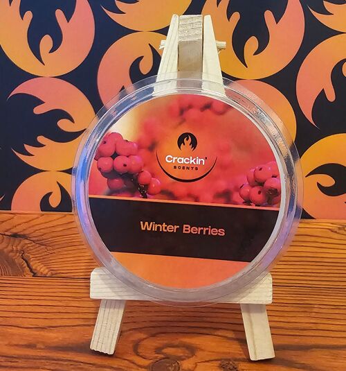 Winter Berries Wax Pot