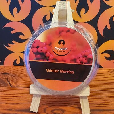 Winter Berries Wax Pot
