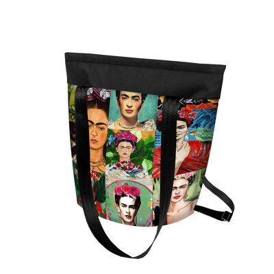 Borsa/Zaino Frida Moderna In Tela 2in1 Bertoni