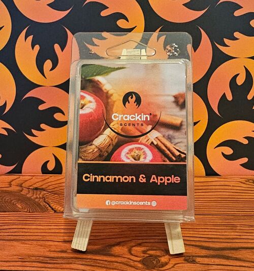 Cinnamon & Apple Wax Clamshell