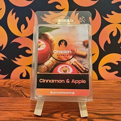 Cinnamon & Apple Wax Clamshell