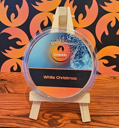 White Christmas Wax Pot
