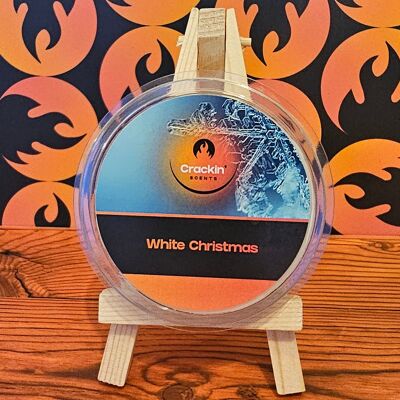 White Christmas Wax Pot