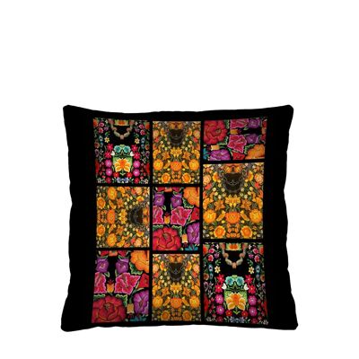 Frida Flowers Home Decorative Pillow Bertoni 50 x 50 cm.