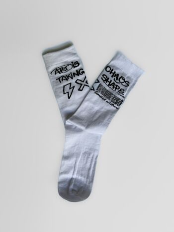 L'art est le chaos Chaussettes 3