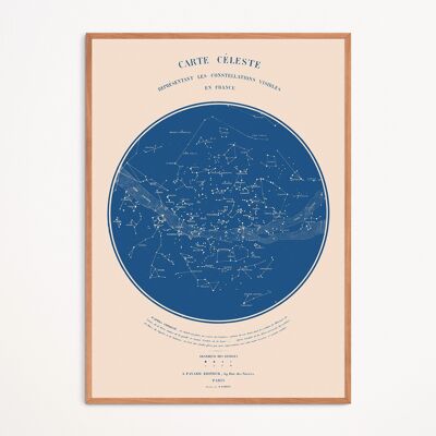 Poster: Himmelskarte