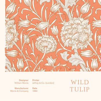 Affiche : Wild Tulip - William Morris 5