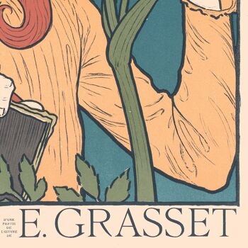 Affiche : Salon des Cent - Eugène Grasset 4