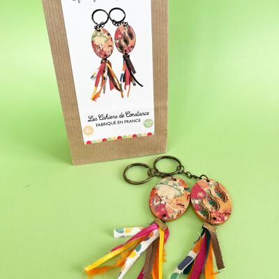 Friendship key ring to make: “Zaza”