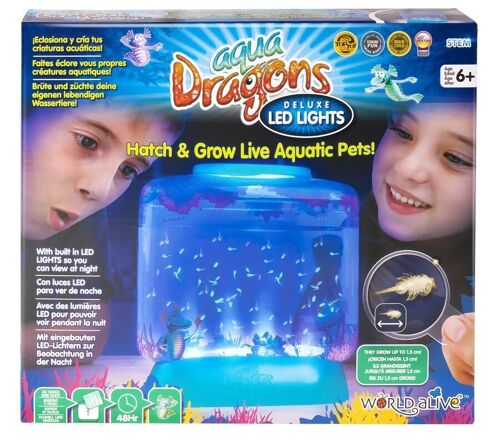 Aqua Dragons Deluxe Deep Sea Habitat with LED Lights, AD4003,