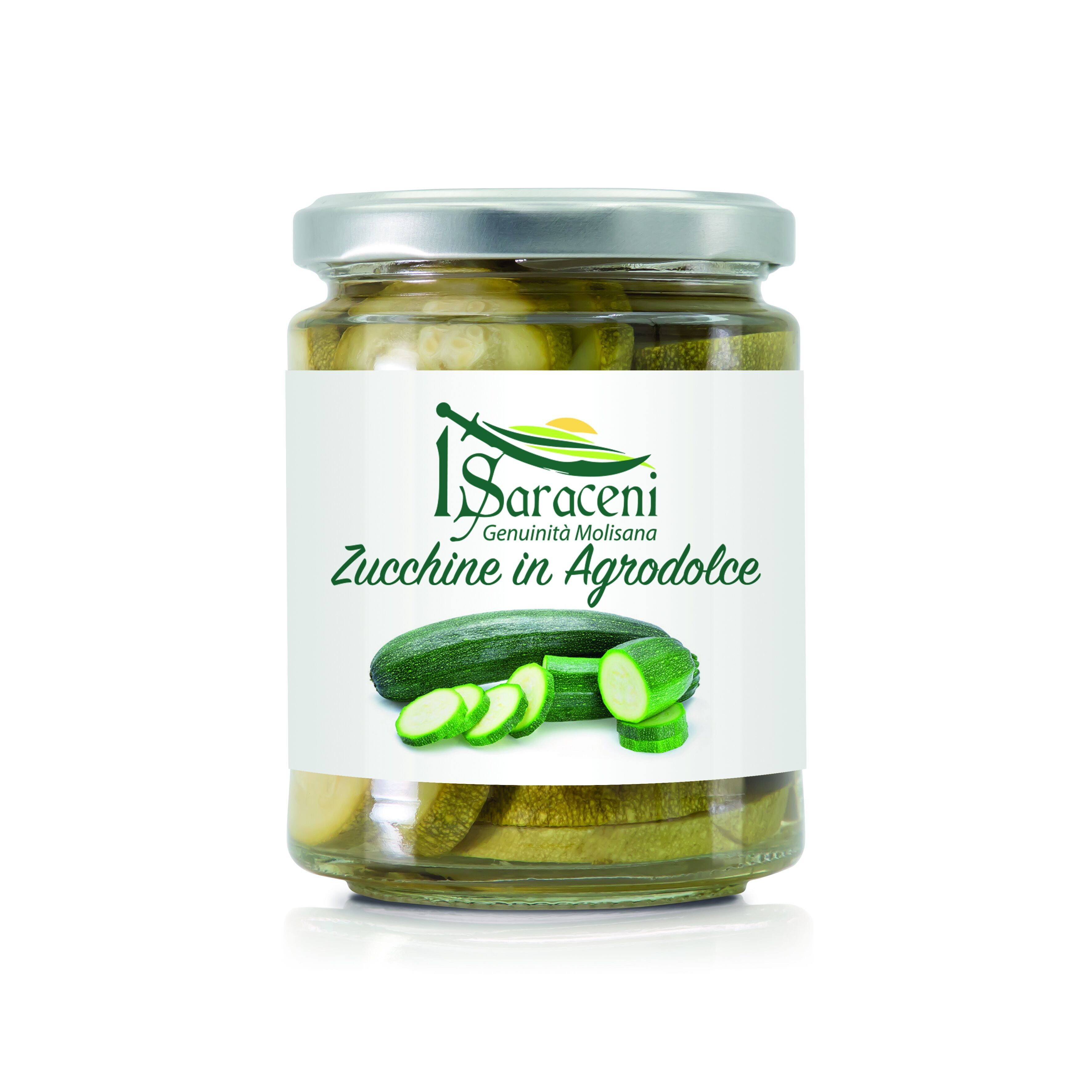 Süß-saure Zucchini