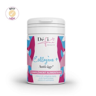 Collagen+ Anti-aging Food Supplement - 60 vegetable capsules