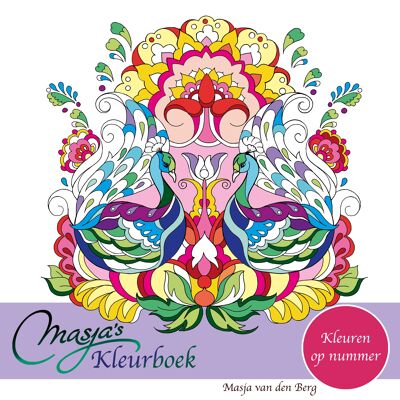 Kleurboek de Masja, Coloriage par numéro