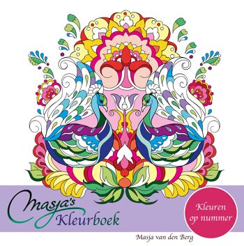 Kleurboek de Masja, Coloriage par numéro 1