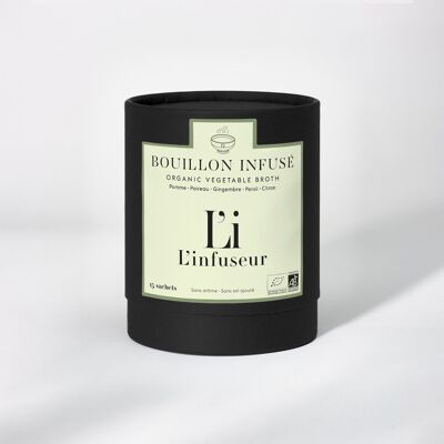 Bouillon infusé Poireau/Gingembre BIO