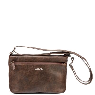 STAMP ST7411 bag, woman, eco-leather, brown
