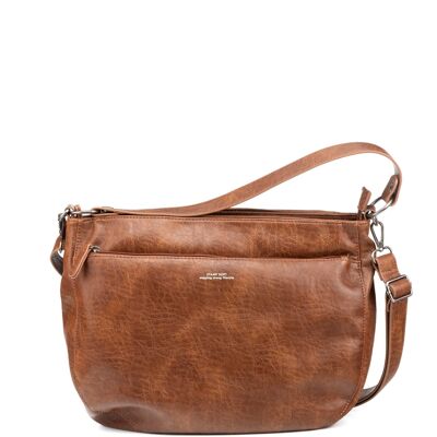 STAMP ST7413 bag, woman, eco-leather, leather color