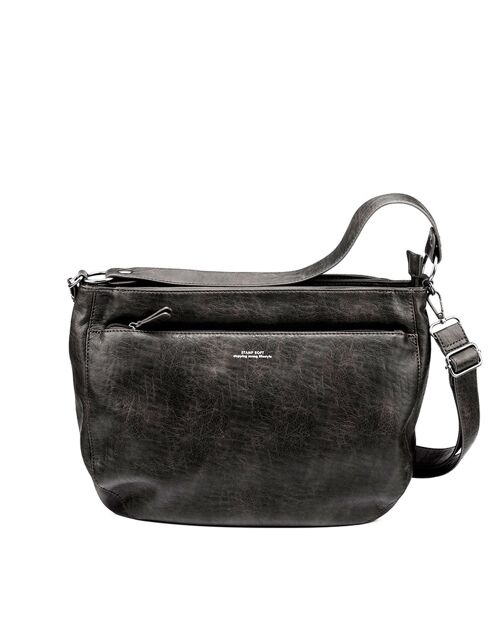 Bolso STAMP ST7413, mujer, ecopiel, color negro