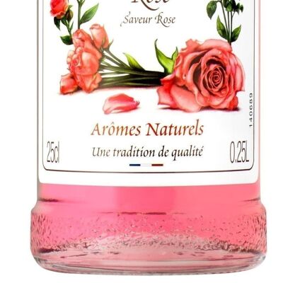 Sirop de Rose MONIN pour cocktails pétillants - Arômes naturels- 25cl