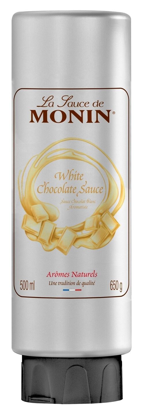 La Sauce Chocolat Blanc MONIN - Arômes naturels - 50cl