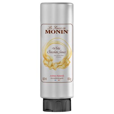 MONIN White Chocolate Sauce - Natürliche Aromen - 50cl