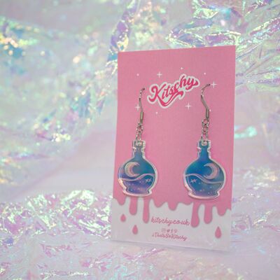 Celestial Aura Potion Earrings